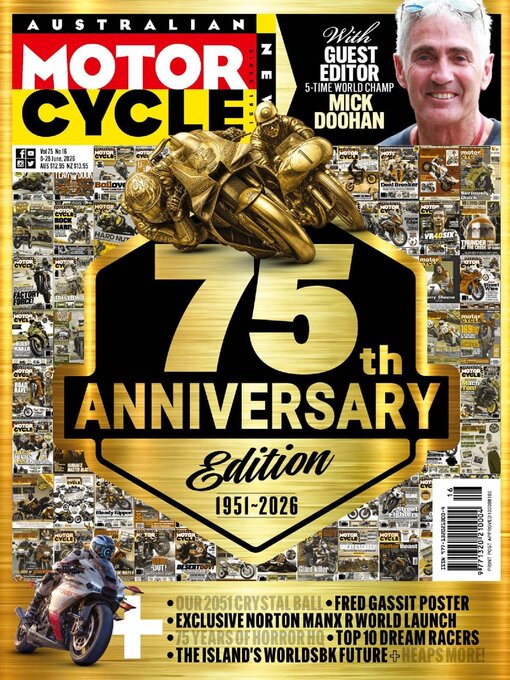 Cover image for Australian Motorcycle News